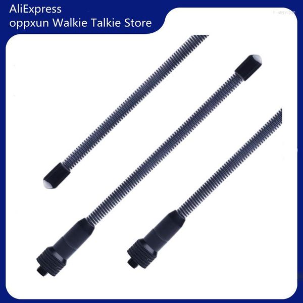 Walkie Talkie Oppxun Black Thread SMA-M Male Head Antenna para Baofeng UV-5R BF888S GT-3 TYT PUXING PX-777 PX888K