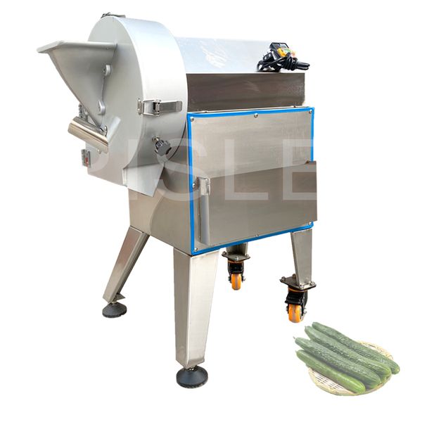 Máquinas de vegetais de frutas elétricas comerciais Slicer Slicer Radish Radish Lemon Slicing Machine