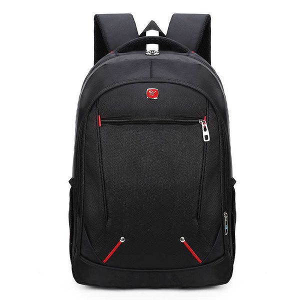 Рюкзак для сумок Oxford для мужчин ноутбук бизнес -путешествие Back Pack Cooler Unisex Fashion Black Color