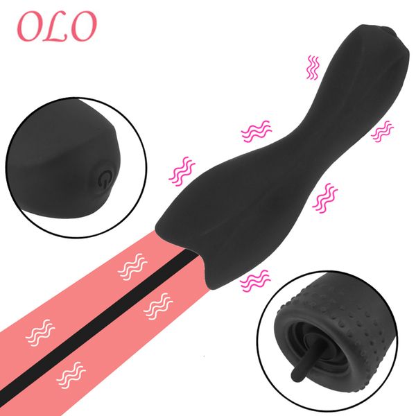 Toys adultos Olo Penis Male Penis Bomba Vibrador Uretra de expansão Estimulador de expansão para homens Masturbação Plug Plug Erotic Sex Massger 221121