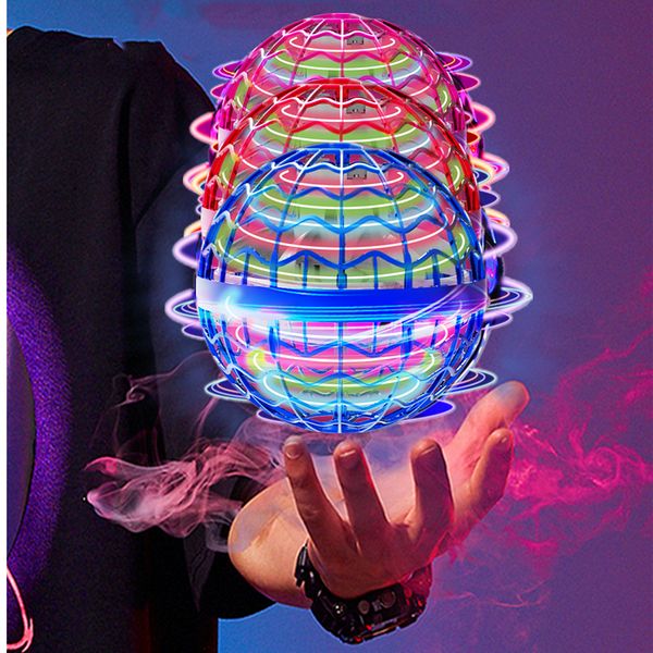 Magic Balls Smart Induction Flying Ball Hine Swirl Levitation Gürtel LED-Licht Drone Hover Kinder 39S Spielzeug Familie Geschenk Drop Lieferung Smtnr