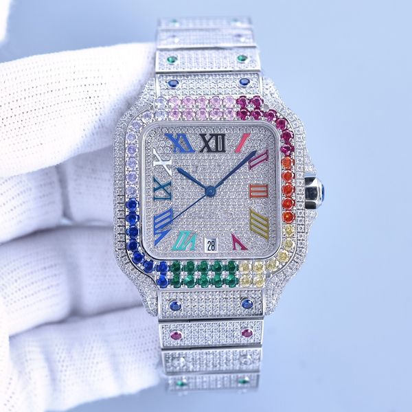 Herrenuhren, 40 mm, automatisches mechanisches Uhrwerk, leuchtender Saphir, wasserdicht, Sport, Selbstaufzug, modische Armbanduhren, Montre-de-Luxe-Designeruhren