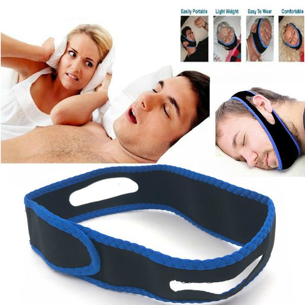 Roncando cessação 1pc anti -cinturão triangular Chin Strap Guard Gifts For Mull Men Men Better Breath Health Bandagem unissex 221121