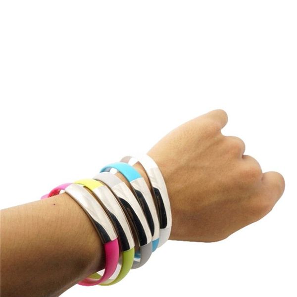 Tipo C Micro USB Bracelelet Data Chave de cabo de carregamento Fio de cabo de sincronização para Samsung S9 S8 Huawei P10 Android Cellphone