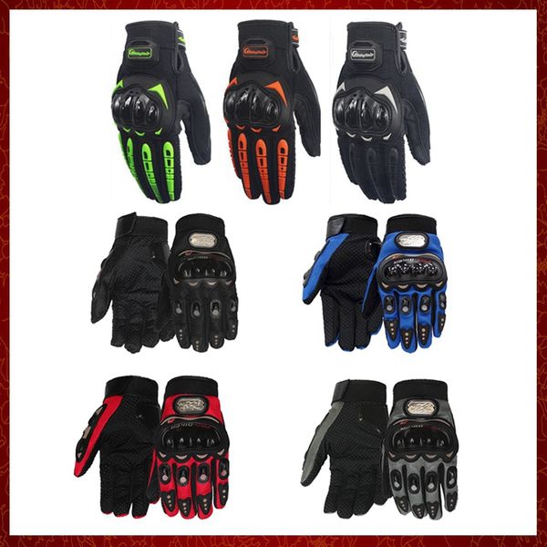 ST486 Guanti da moto Uomo Indossabile Moto Motocross Breath Touch Screen Racing Moto Bicicletta Guanti protettivi