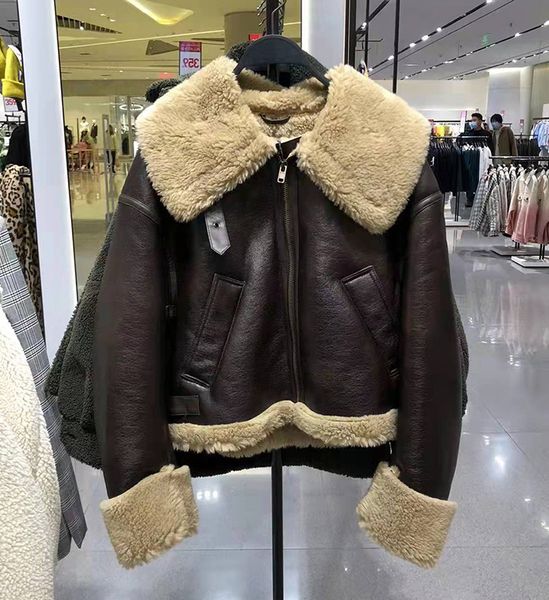 Женские куртки ZVRI Средняя куртка зимнее ярко-смыкание.