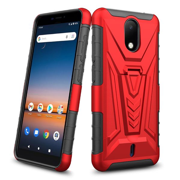 3 em 1 PC TPU Holster Caixa de telefone para att Motivate 2 Calypso Smart Smart Blu G91 Fusion Z 5G Alcatel Alex 5004R