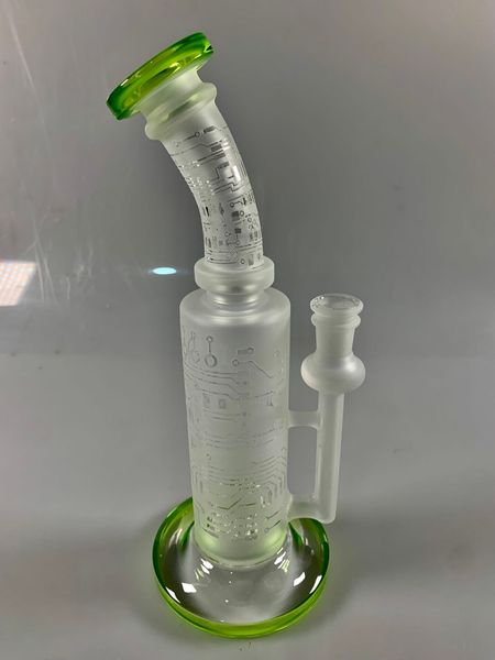 2022 Tubo da fumo in vetro borosilicato narghilè narghilè dab rigs accessori per fumatori bruciatore a nafta bong shisha per raccoglitori di cenere cintura per giocattoli sessuali The Radium Bong