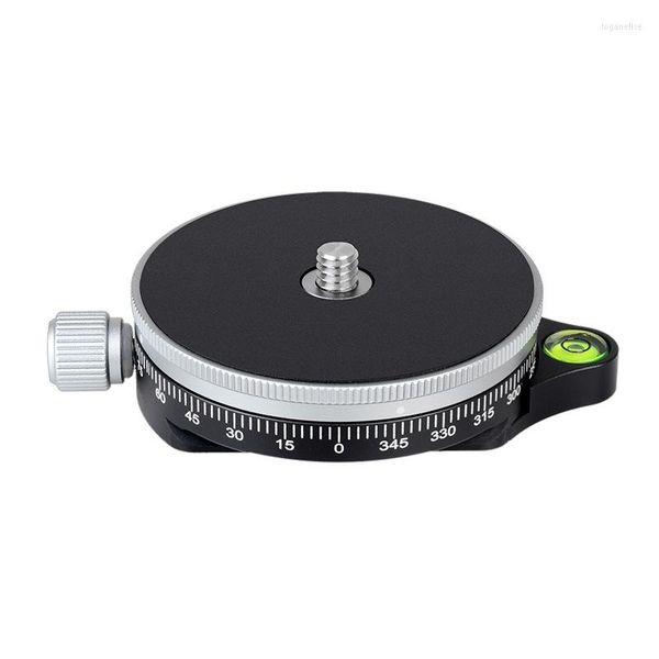 Stative Xiletu TPC60 360 Grad drehbarer Panoramakopf-Stativhalter SLR-Kamera-Grundplatte