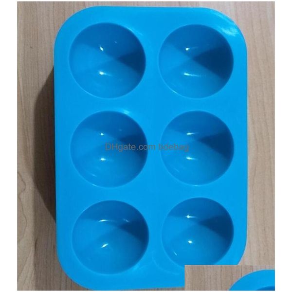 Moldes de cozimento Sile Baking mods Small Seis Semicircle Semi Sphere Chocolate