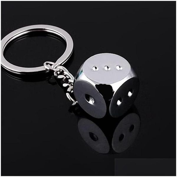 Favor de festas DHS Keychains Super Deal NOVA Cadeia Criativa Creative Metal Metal Personalidade Genada DICO LIGADO DO LIGO DE LIGO PARA CARRO DE CARRO DE CARRO 174 J DHQRX