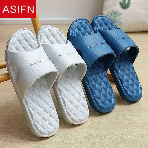 ASIFN SHELLS SLIPPERS SLIDES HOMEM MENINOS INTERIORES BAIO DOMENCIAMENTO Caso de casal de banheiro NONSLIP MULHERES MASSAGEM SAPAÇÕES MAS MAIS TAMANOS GRANDES J220716