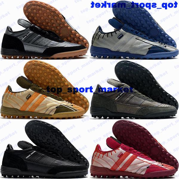 Chuteiras de futebol Botas de futebol Kontuur 3 III Craig Verde TF Sapatos de futebol Tamanho 12 Us12 Alta Qualidade Eur 46 Sapatilhas Botas de Futbol Us 12 Mulheres Kid Football Boot Schuhe