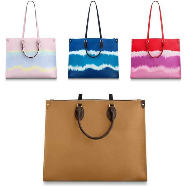 Дизайнерская сумка Onthego Сумочка новая женщина сумочка мода большая дуплексная печать в разных стилях