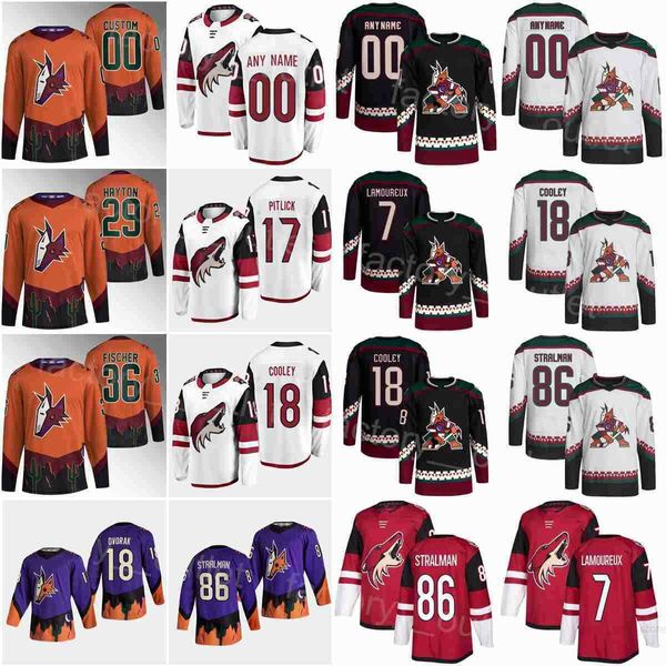 Arizona Hockey Coyotes 16 Andrew Ladd Trikot 70 Karel Vejmelka 17 Alex Galchenyuk 18 Logan Cooley 7 Maveric Lamoureux 29 Barrett Hayton''Nhl''Shirt