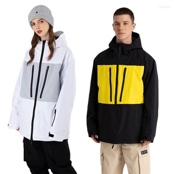 Skijacken Skijacke für Damen Winter Outdoor Warm Winddicht Wasserdicht Snowboarden Atmungsaktiv Schnee Jas Women