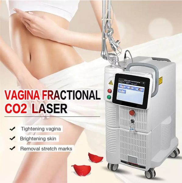 Nuova macchina laser Co2 multifunzionale ad alta tecnologia Stringere la cura della pelle della vagina Ringiovanimento della pelle Smagliature indolori Rimozione della cicatrice Apparecchiatura di bellezza