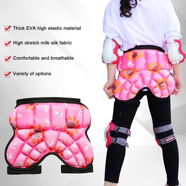 Шорты для лыжных мягких блокнот детские брюки для защиты от брюк Скат Сноуборд Защитник катание на катание