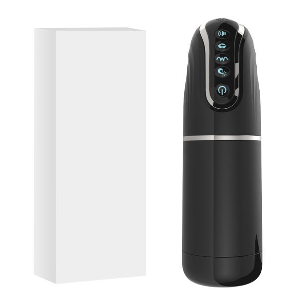 Masturbators Automatic Masturbator for Men Sucking Vibrating Real Pussy Blowjob hine Male Sex Toy Masturbation_voghion.com