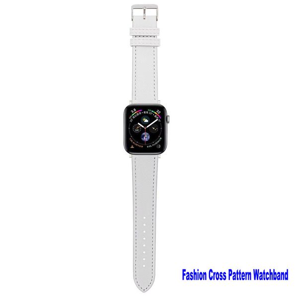 Modische Designer-Armbänder, kompatibel mit Apple Watch-Armband 49 mm, 45 mm, 44 mm, 42 mm, schweißfestes Hybrid-Armband aus PU-Leder und Gummi für iWatch Ultra Series 8, 7, 6, 5, 4, 3, 2, 1 SE2