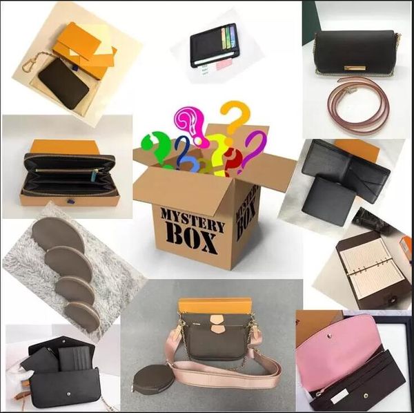 HH Weihnachts-Mystery-Box, Designer-Markentasche, modische Schultertasche, Luxus-Glücksboxen zum Erntedankfest, zufällige Mystery-Blindboxen, Geschenk für Feiertage/Geburtstage