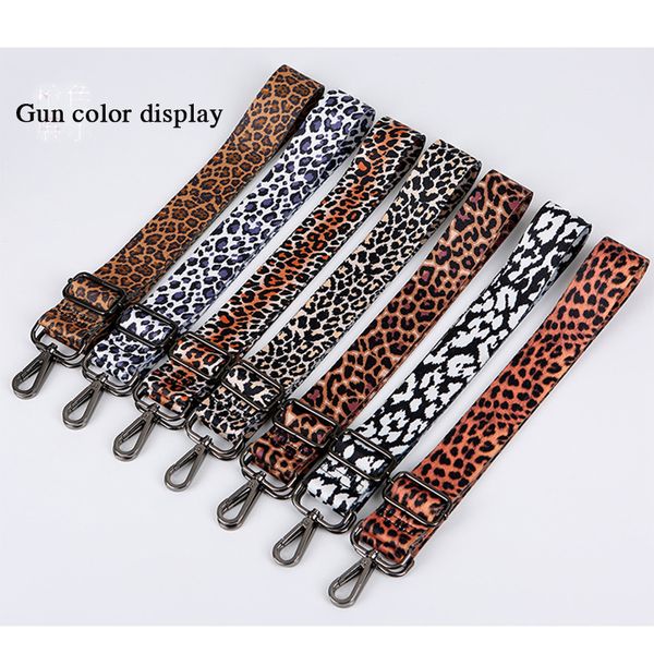 Accessori per parti di borse Parte di tracolla regolabile da 140 cm per borse Borsa di ricambio per tracolla in pelle leopardata con cintura in pelle 221124