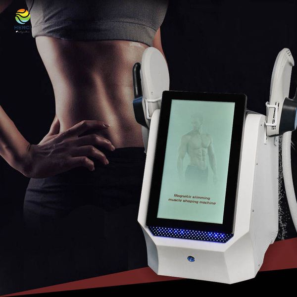 Taşınabilir EMS Electro Stimülasyon Makinesi EMS Vücut Heykel Zayıflama Kas İndirim Ekipmanları
