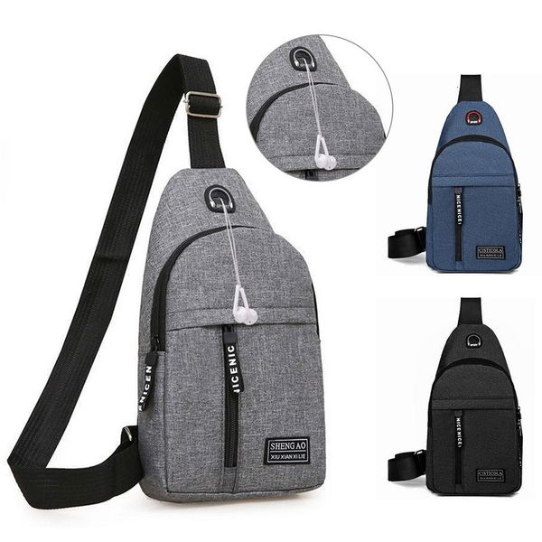 Taille Taschen Männliche Frauen Nylon Packs Herren Tasche Sling Bag Crossbody Outdoor Sport Schulter Brust Täglichen Picknick Leinwand Messenger Pack bolsa 221124