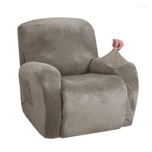 Stuhlhussen Sofabezug Sofas für Wohnzimmer Lehnstuhl Elastic Full-Inclusive Rocking Simple Puff Seat Protective Thick Cloth Massage