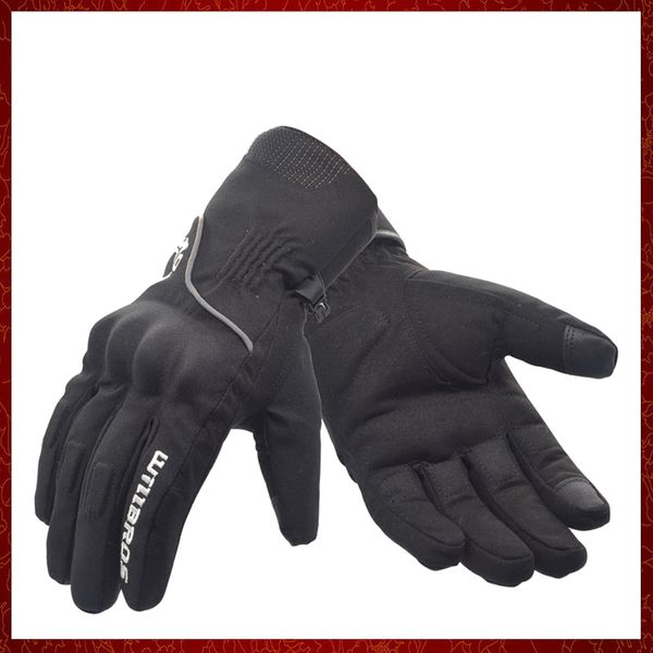 ST425 Guanti da moto riscaldati Inverno caldo Guanti da moto Motocross Sci da viaggio Touch Screen Impermeabile antivento Willbros Luvas per uomo