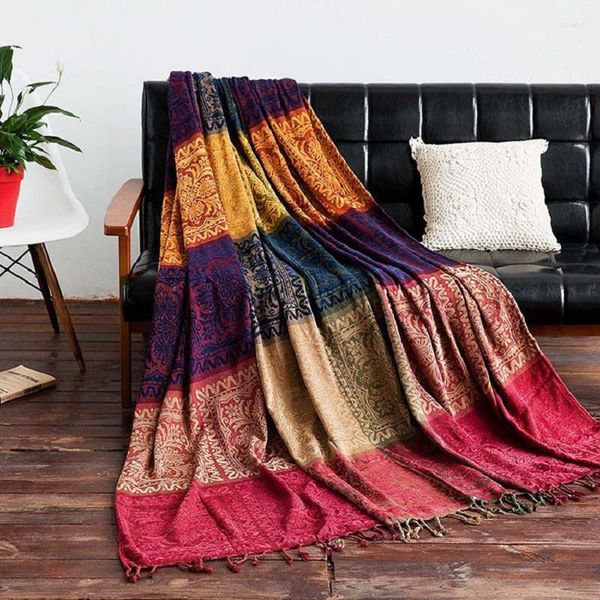 Tampas de cadeira Chenille Fabric Sofá Toalha e cobertura de cobertor Tapete de estilo nórdico para decorar o quarto da sala de estar