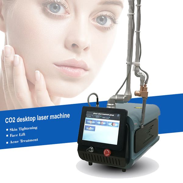 10600nm 60W RF CO2 Fraccional Laser Recosing Skining Reasurfacing Machine e Vagina Rejuvenenation Beauty Equipment