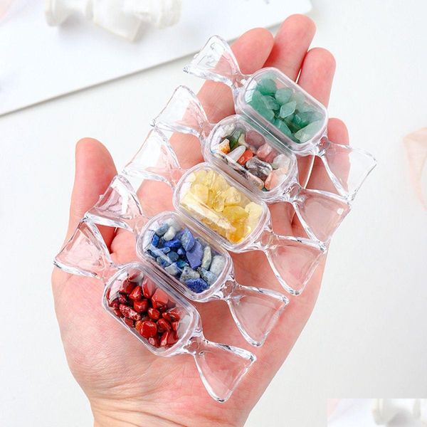 Collane a sospensione Halloween Crystal Regalo Cristalli naturali Tumble Stone Healing Stones Chips Colorf Candy for Gifts Delivering Delivery Ebreo Dhhdb