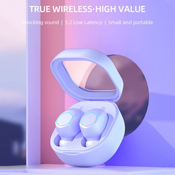 M21 TWS Auricolari Auricolari Wireless Bluetooth 5.2 Cuffie Touch Control Suono Stereo Lungo Standby Cuffie Impermeabili