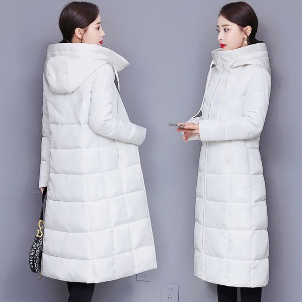 Womens Down Down Parkas Winter Capeled Cotton Women Jacket Prooffprove Rain Rain Grost Warm Fashion Moda