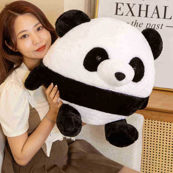 3040Cm New Cute Walking Chubby Panda Toy Realistico Peluche Doll Classic na Panda ldren Bambini Baby Girl Regalo di compleanno J220729