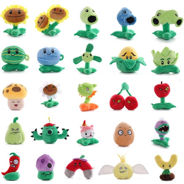 Plüschpuppen 1 Stück Pflanzen vs. Zombies Stofftiere 1320 cm PVZ Peashooter SunFlower Chomper Stofftier für Kinder Kinder Geschenke 221125