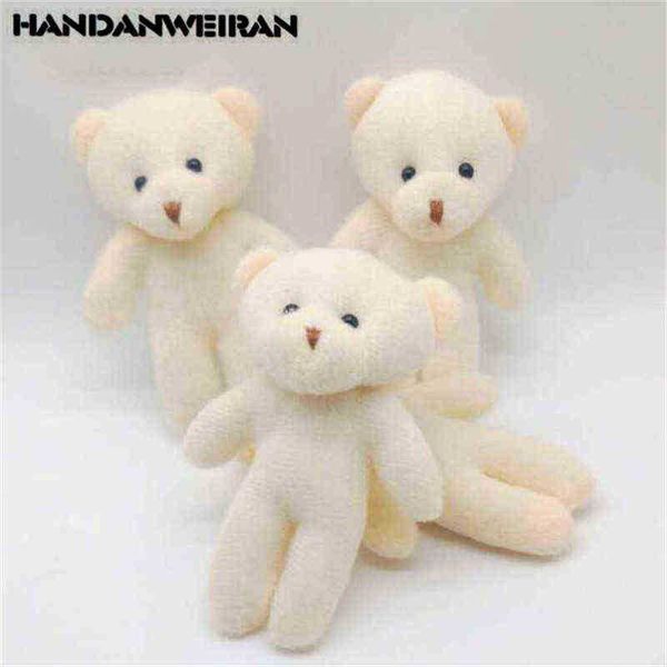 3 pzparties Mini peluche orso giocattoli piccolo ciondolo carino diamante orsi bambola morbidi giocattoli riempiti per ldren ragazze regalo 12 cm J220729