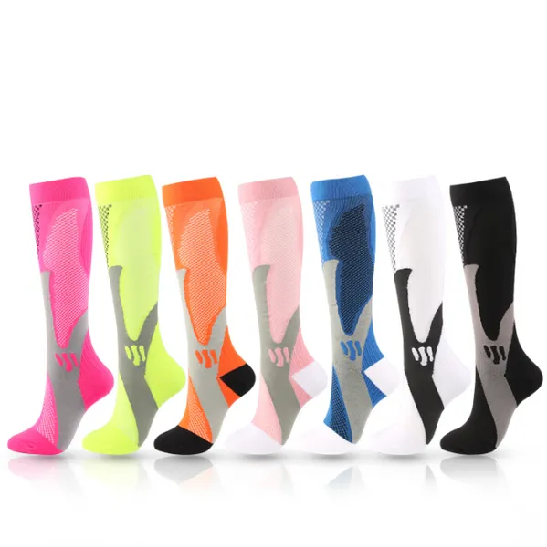 Sport-Kompressionsstrümpfe, Stretch-Socken, Radfahren, Kompressionsstrümpfe, Outdoor-Sportarten, Basketball