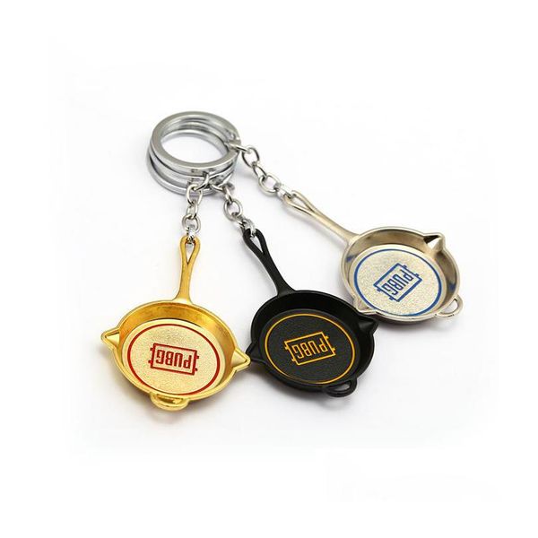 Keychains Bedanyards PUBG POUNHA PENAS CHAINS METAL MACHA MACHA CHAVERO KECHANCHAIN ​​PENDE