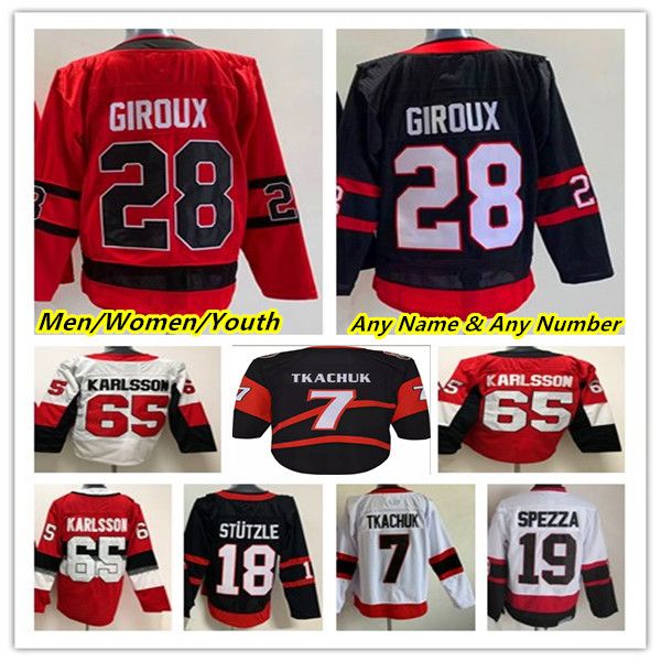 Brady Tkachuk Ottawa Hóquei Jerseys Drake Batherson Erik Brannstrom Tim Stutzle Alex DeBrincat Jake Sanderson Tyler Motte Anton Forsberg Josh Norris Mark Kastélico