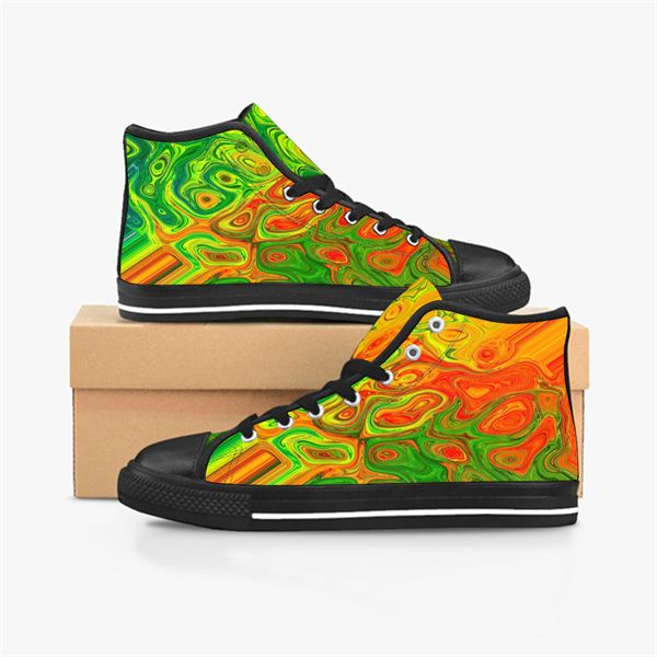 GAI Scarpe personalizzate da uomo Designer Canvas Sneakers da donna Scarpe da ginnastica colorate dipinte a mano alla moda 752