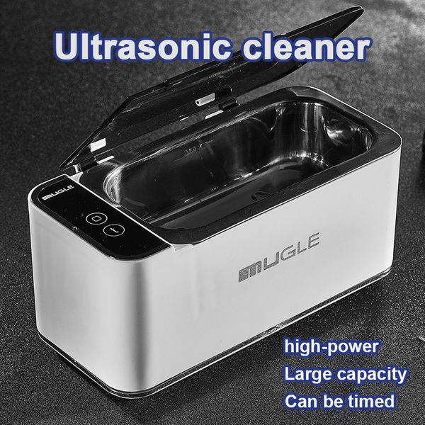 Máquina de limpeza ultrassônica doméstica mini -copos para lavar jóias de dentes etc.