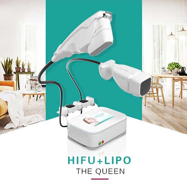 HIFU Skin Tightening Anti Wrinkle Ultrasound Therapy Machine Liposonic Não Invasiva Lipoaspiração Fat Reduzir Perda de Peso Emagrecer Equipamento Corporal