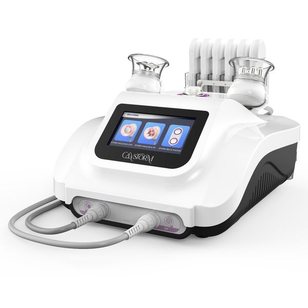 Promotion Beauty Instrument 40K Ultraschall Funkfrequenz Abschleiftungssystem Professionelle Ultraschall -Kavitationskörper -Skulptionsmaschine für Kosmetiker