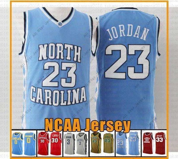 Camisetas masculinas mais vendidas da North Carolina State University 23 Michael Jd Ncaa Laney High School