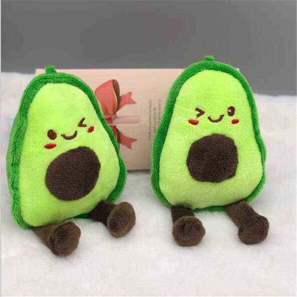 2 pezzi carino avocado farcito coccole bambola di pezza piccola frutta cuscino cuscino morbido peluche bambola giocattoli ld bambina regalo di compleanno J220729