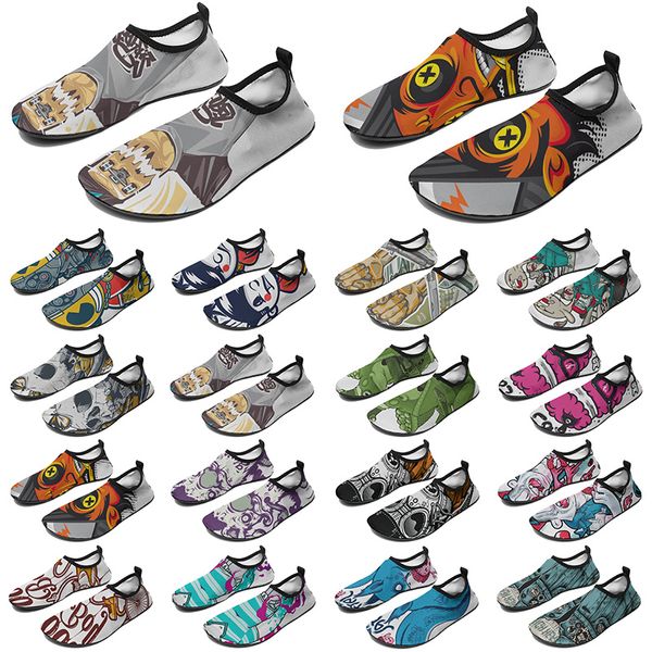 Homens Mulheres Sapatos personalizados Sapatos de água Diy Moda de tênis personalizados Multi-Colored361 Mens Outdoor Sport Trainers