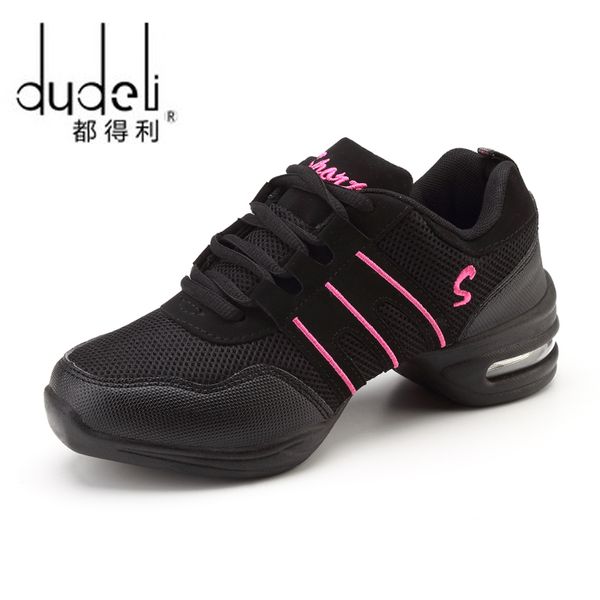 Scarpe eleganti 2022 EU3544 Caratteristiche sportive Suola morbida Breath Dance Sneakers per donna Practice Modern Jazz 221125