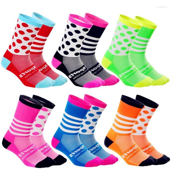 Sportsocken Outdoor Profi Sport Atmungsaktiv MTB Rennrad Herren Damen Racing Sportbekleidung Zubehör